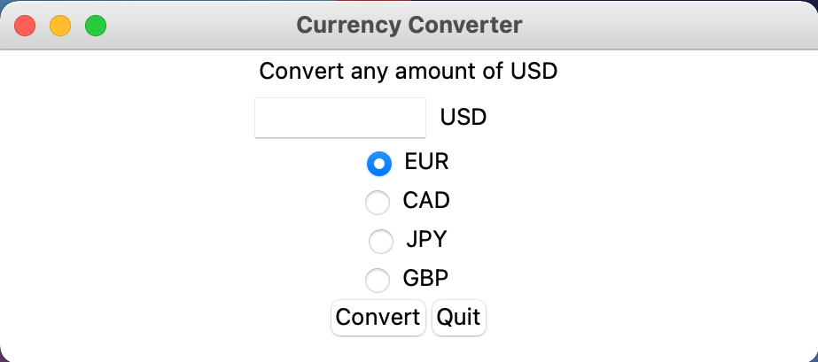Currency Convertor Project